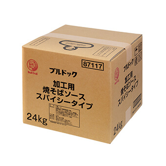 ブルドック 加工用焼そばソース スパイシータイプ 24㎏