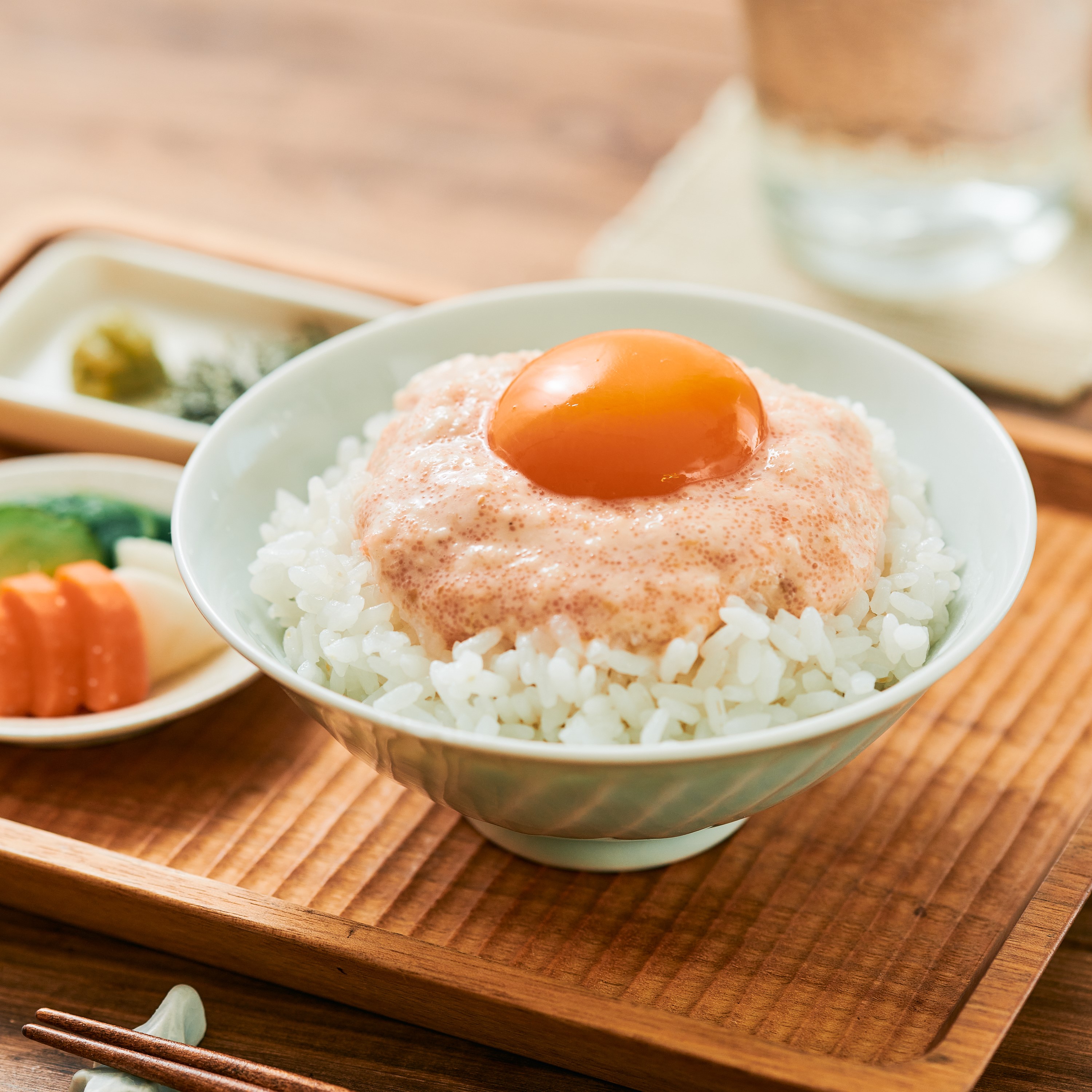 ごまとろろ明太ご飯