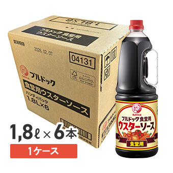ブルドック 食堂用ウスターソース ハンディパック 1.8L
